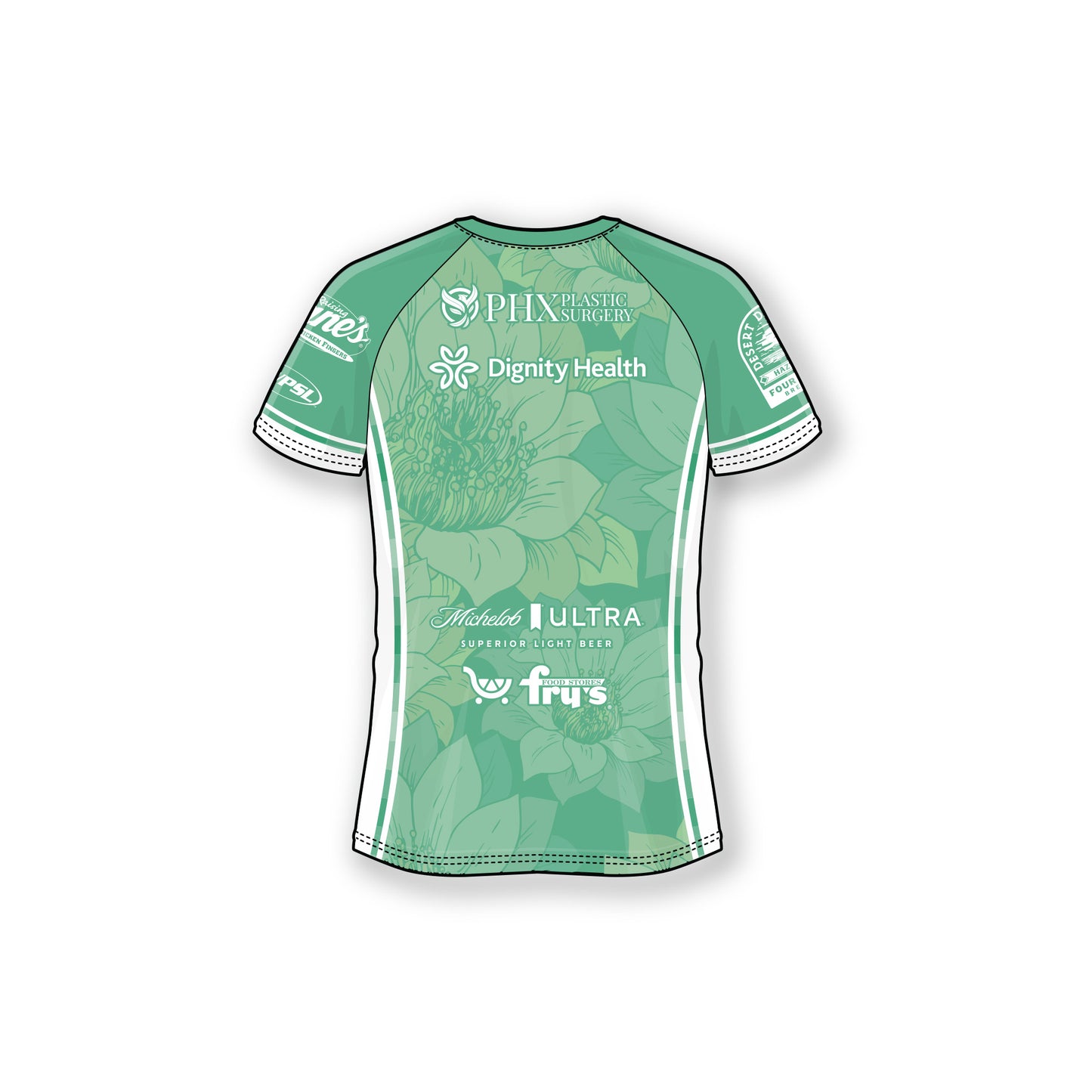 Desert Dreams FC-2025-Replica Home Jersey - GK 1 Desert Blooms Green