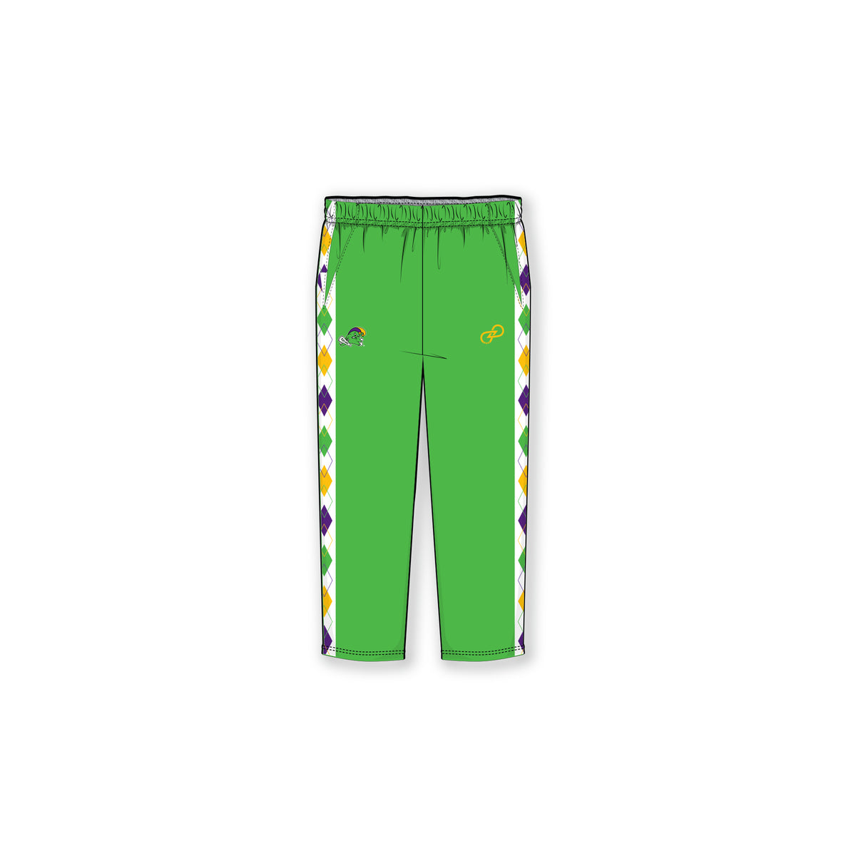 Tulane Mardi Gras Sport Pant- Adult Youth | Offically Licensed