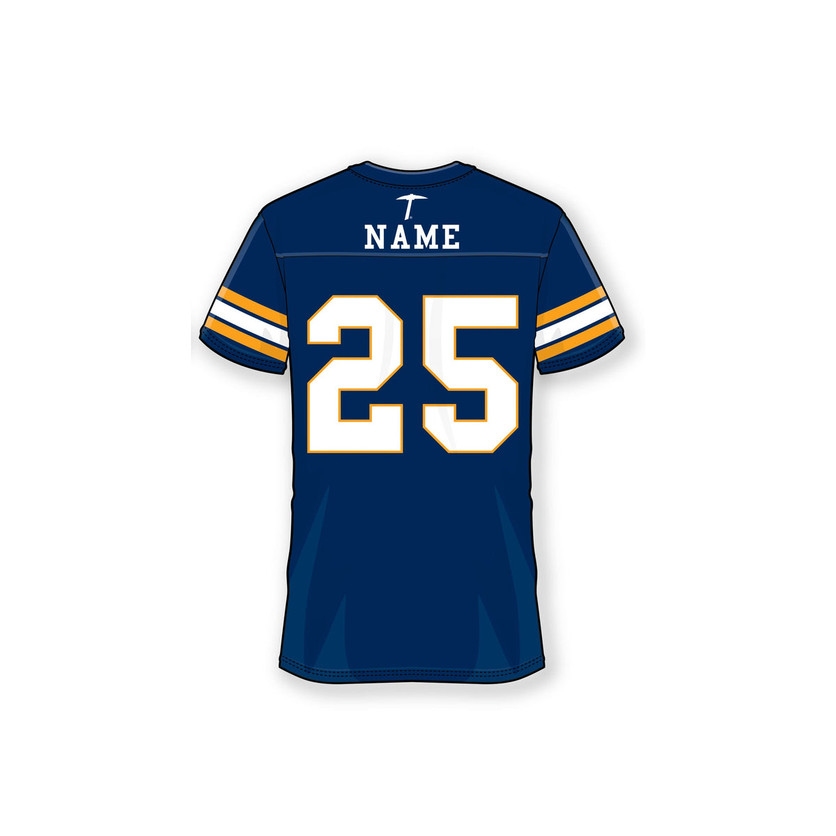 UTEP Player NIL Replica Blue Football Jersey
