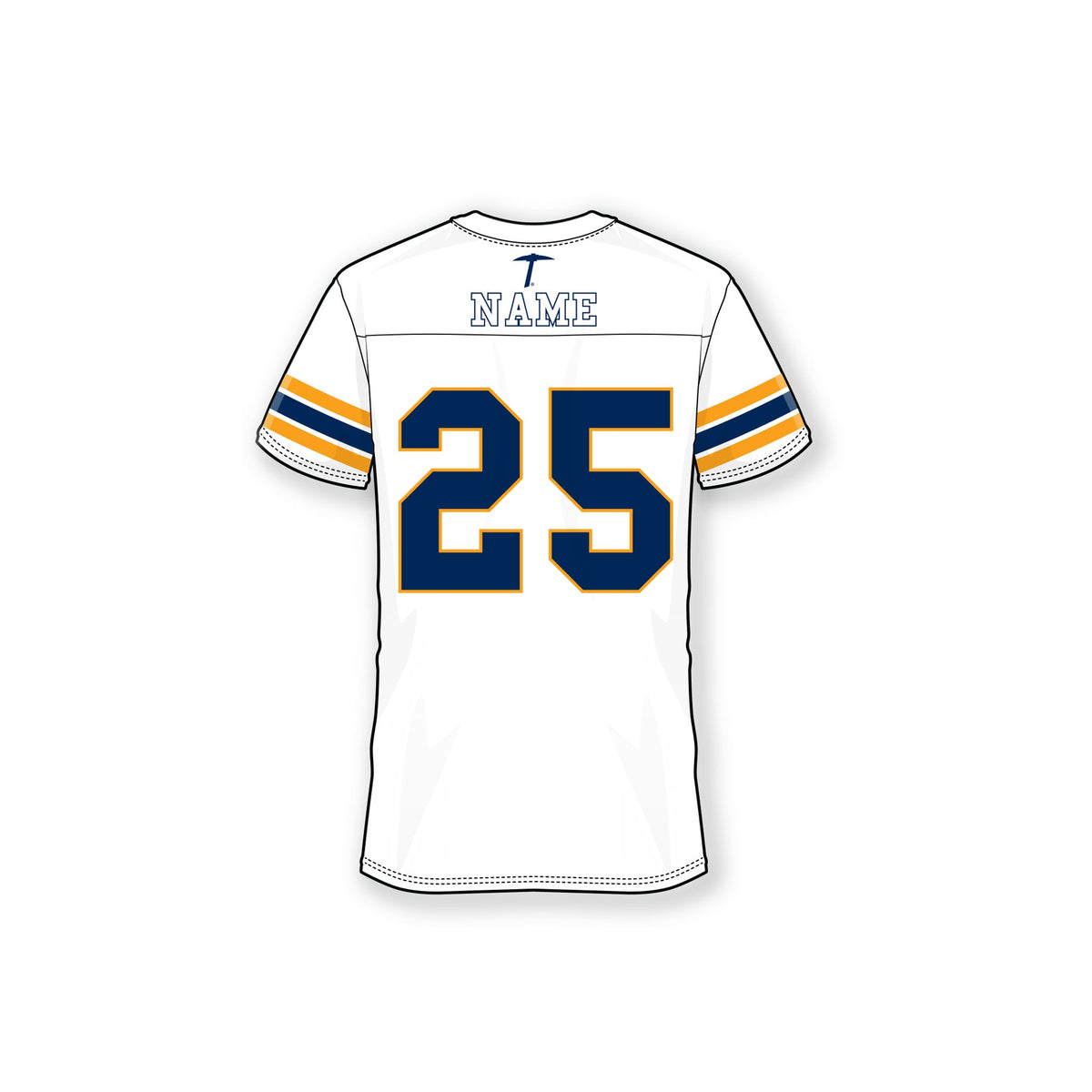 UTEP Personalized Replica White Football Jersey