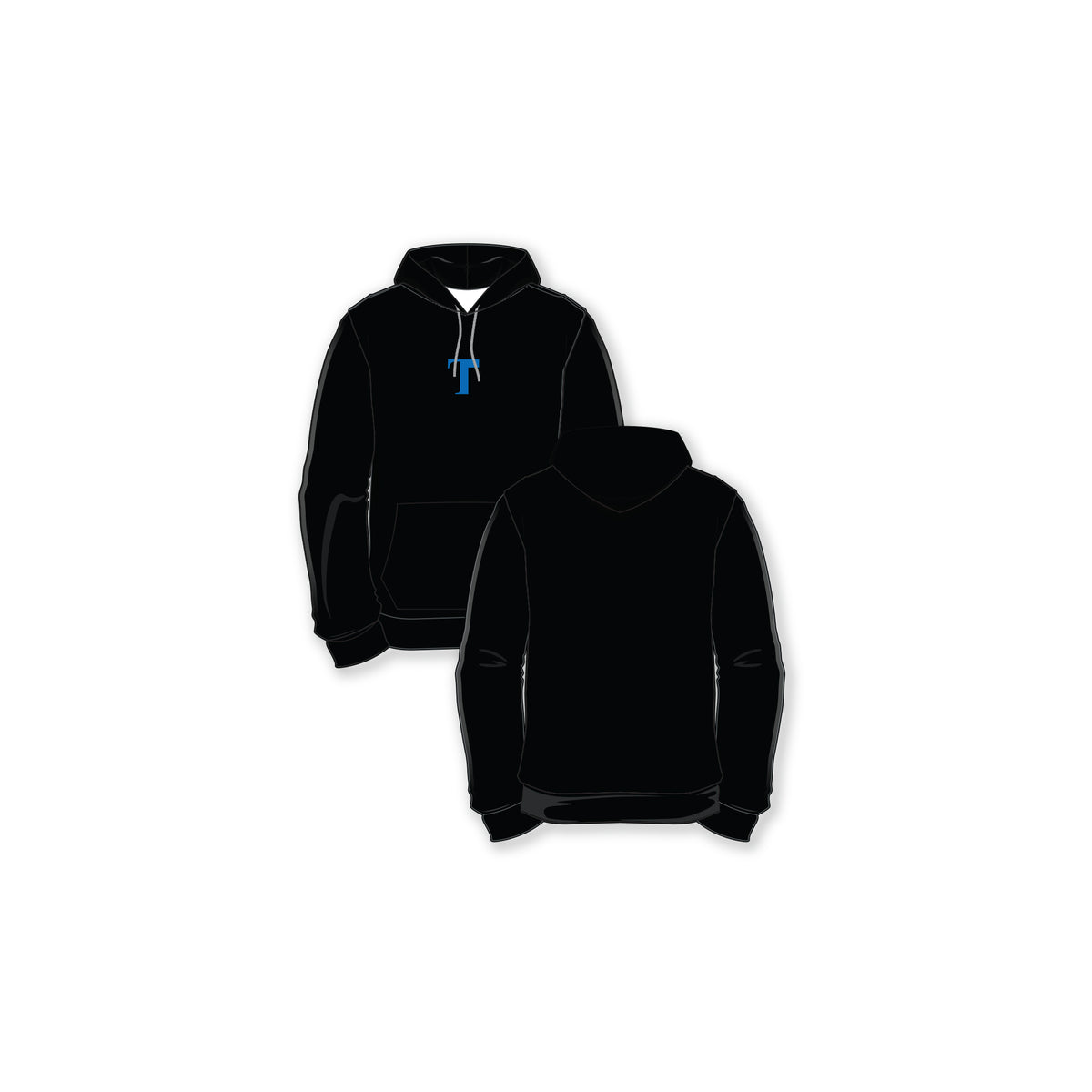 Tulane School of Architecture Logo Hoodie Black | Officially Licensed