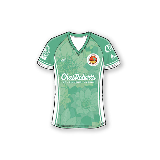 Desert Dreams FC-2025-Replica Home Jersey - GK 1 Desert Blooms Green