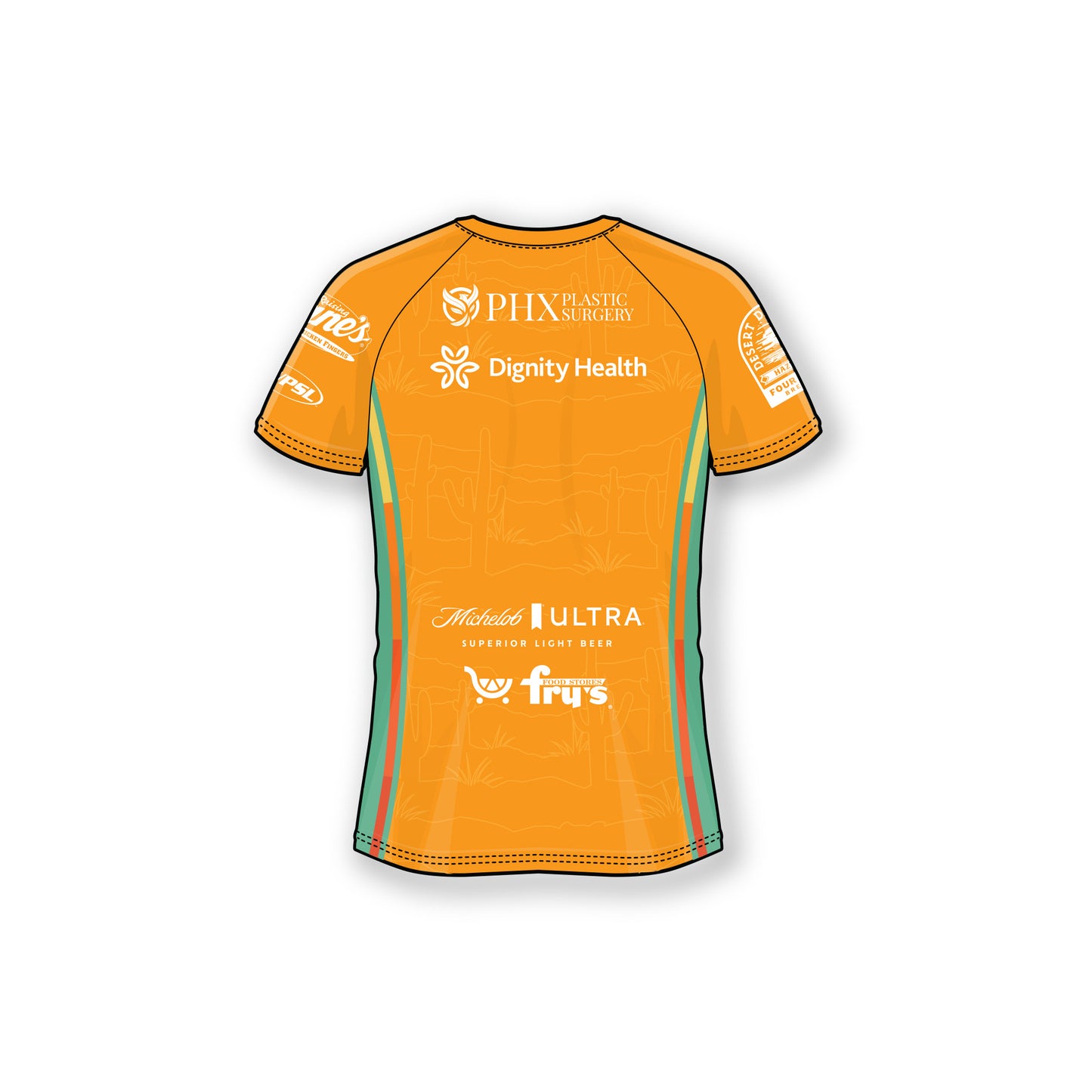 Desert Dreams FC-2025-Replica Home Jersey - Outlines Orange