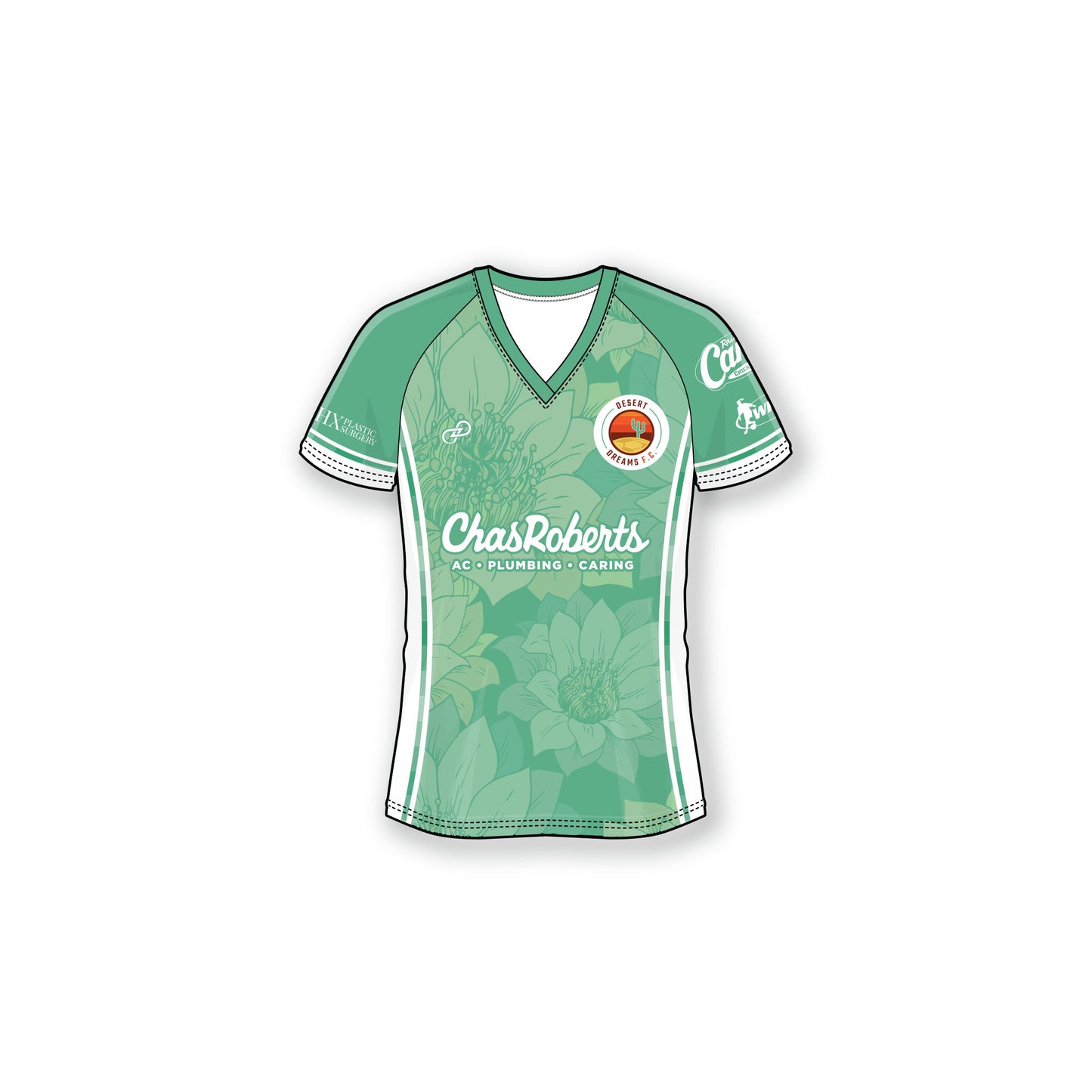 Desert Dreams FC-2026-Replica Jersey - GK 1 Desert Blooms Green