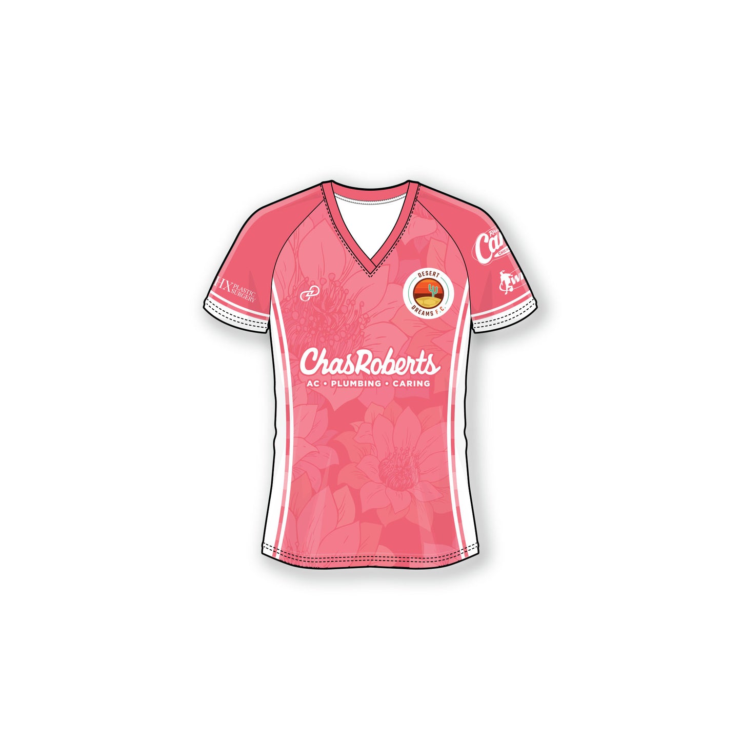 Desert Dreams FC-2026-Replica Jersey - GK 2 Desert  Blooms Pink