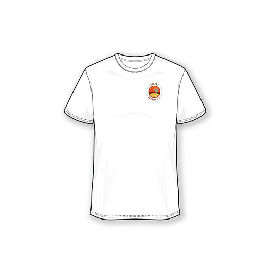 Desert Dreams FC White Crest Logo Tee