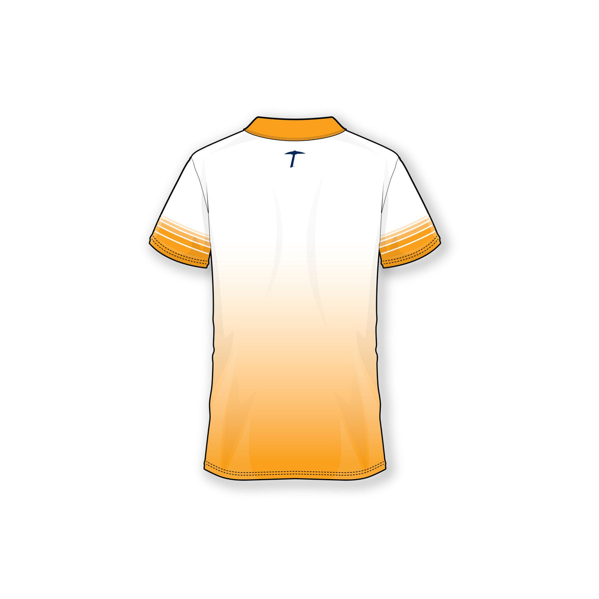 UTEP Orange Gradient Stripe Polo