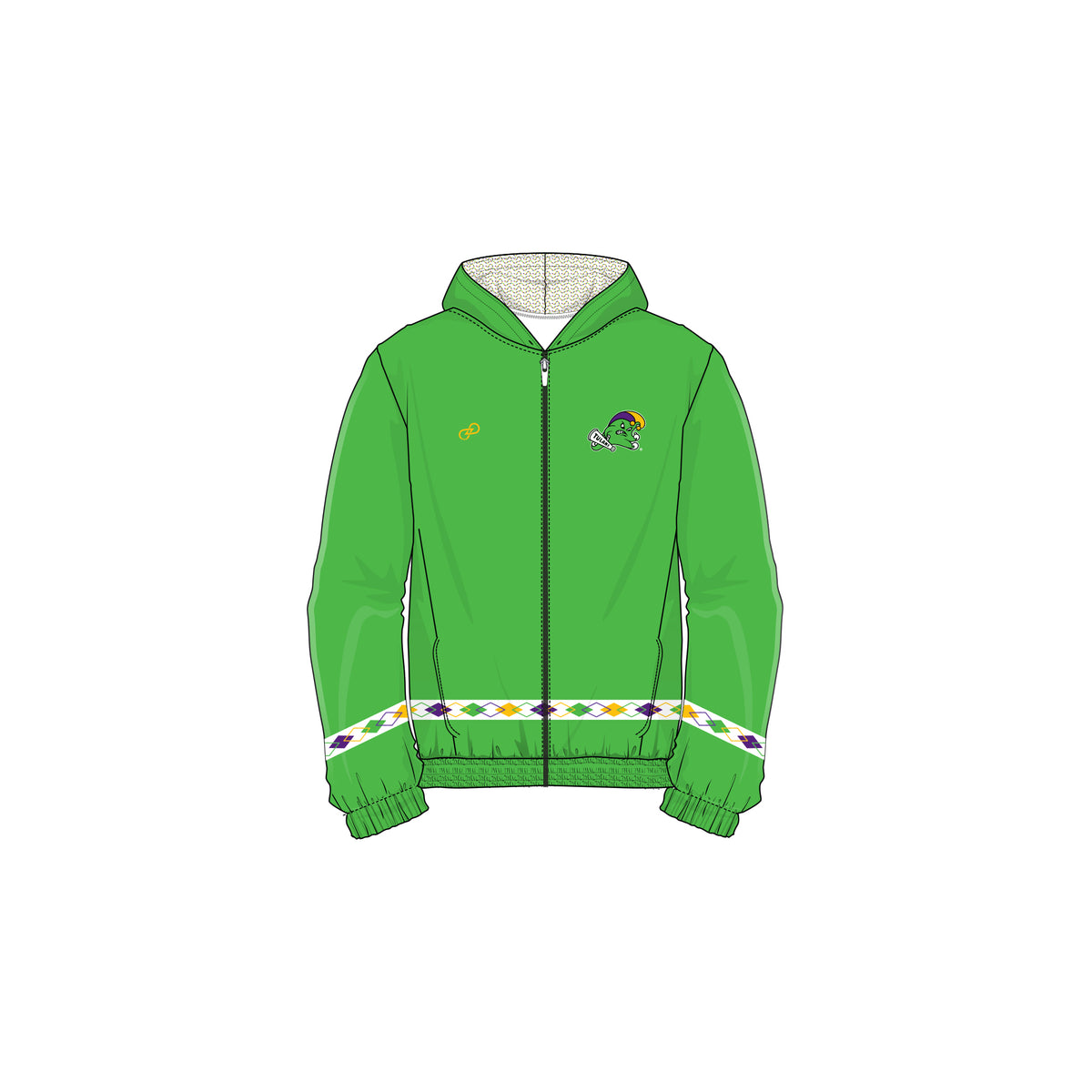 Tulane Mardi Gras Jacket - Adult, Youth, Women