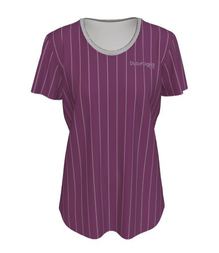 Women's Pinstripe Softball Jersey