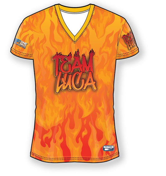 Team Luca 2023 Jersey Flames - Women's Fit