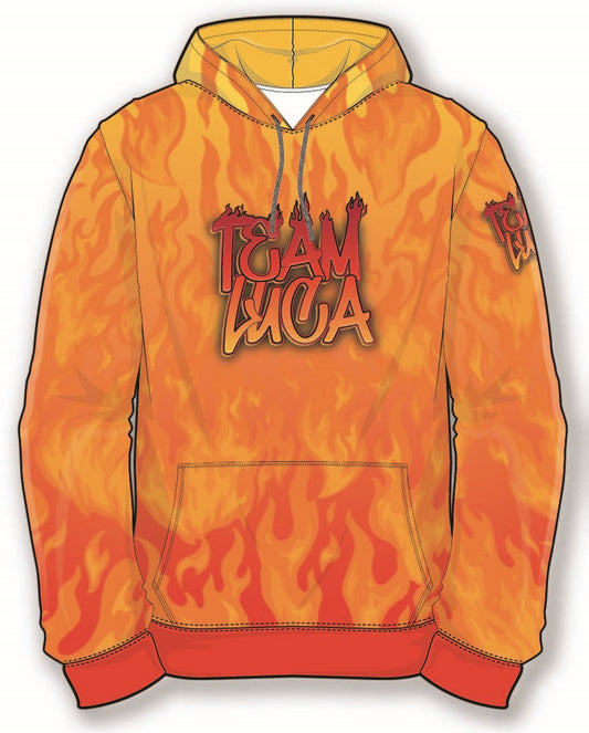 Team Luca 2023 Classic Hoodie - Flames