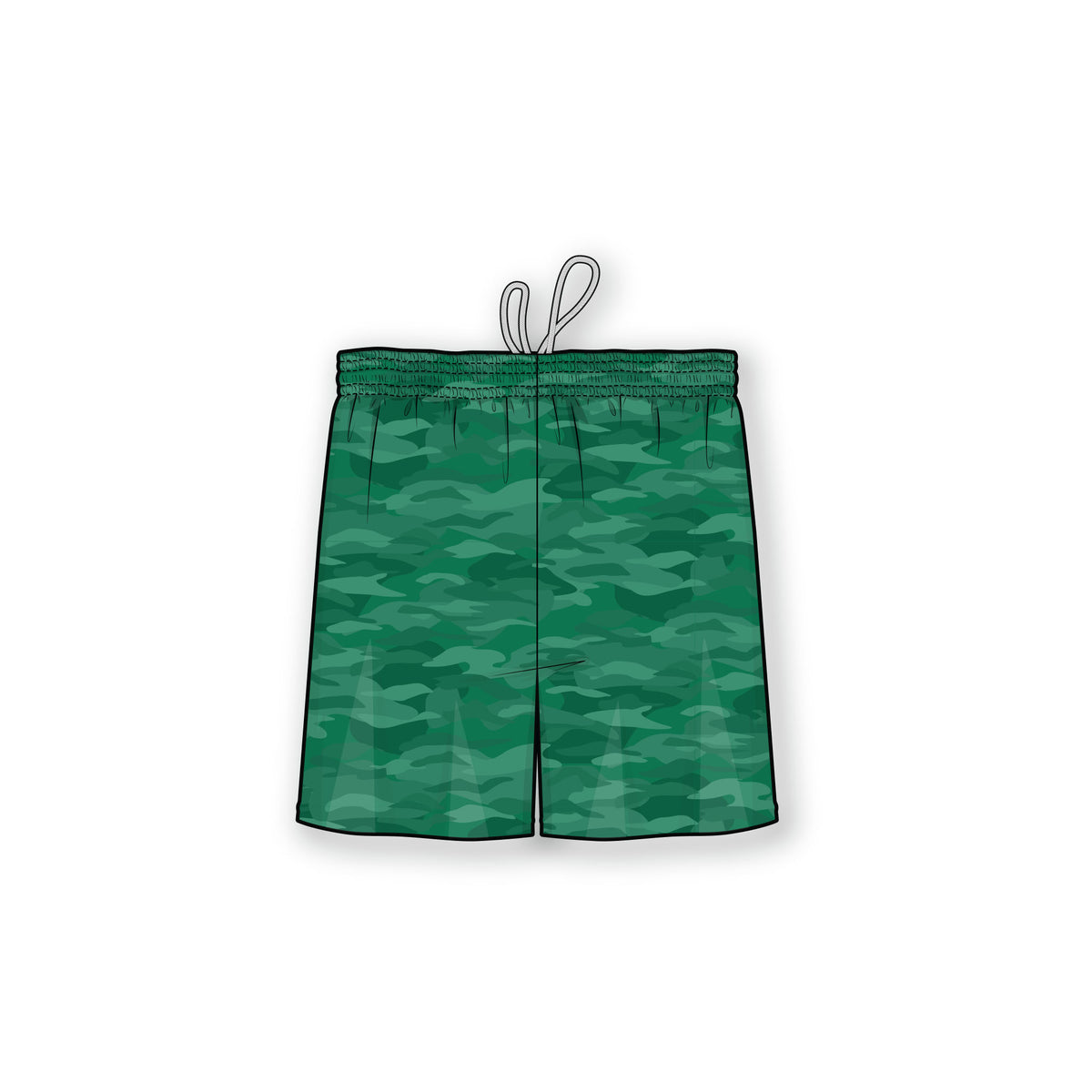 Tulane Green Camo Shorts- Adult Youth & Toddler (Copy)