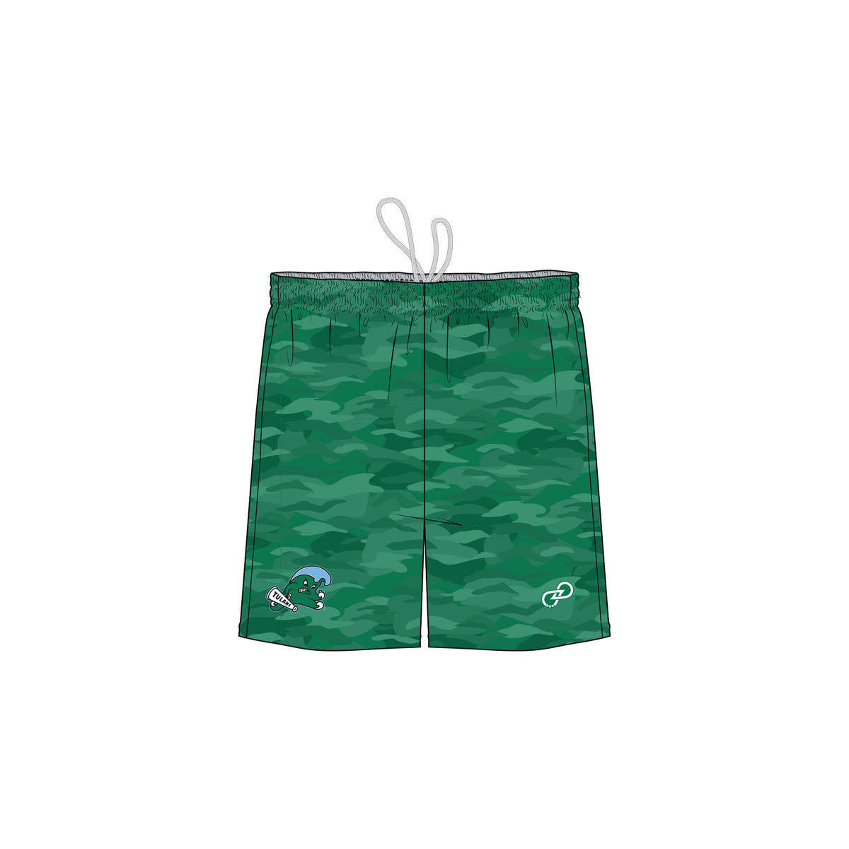 Tulane Green Camo Shorts- Adult Youth & Toddler (Copy)
