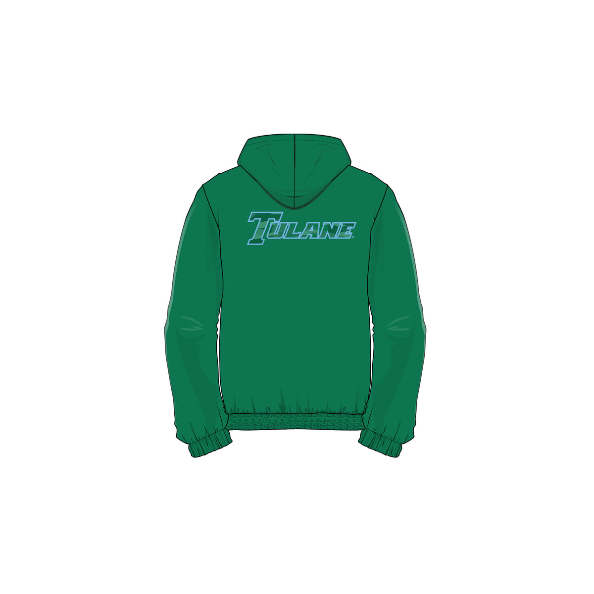 Tulane Green Camo Jacket - Adult, Youth, Women