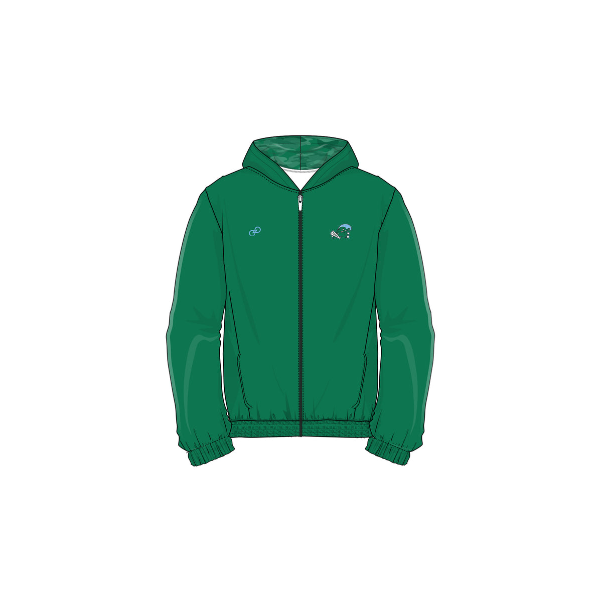 Tulane Green Camo Jacket - Adult, Youth, Women