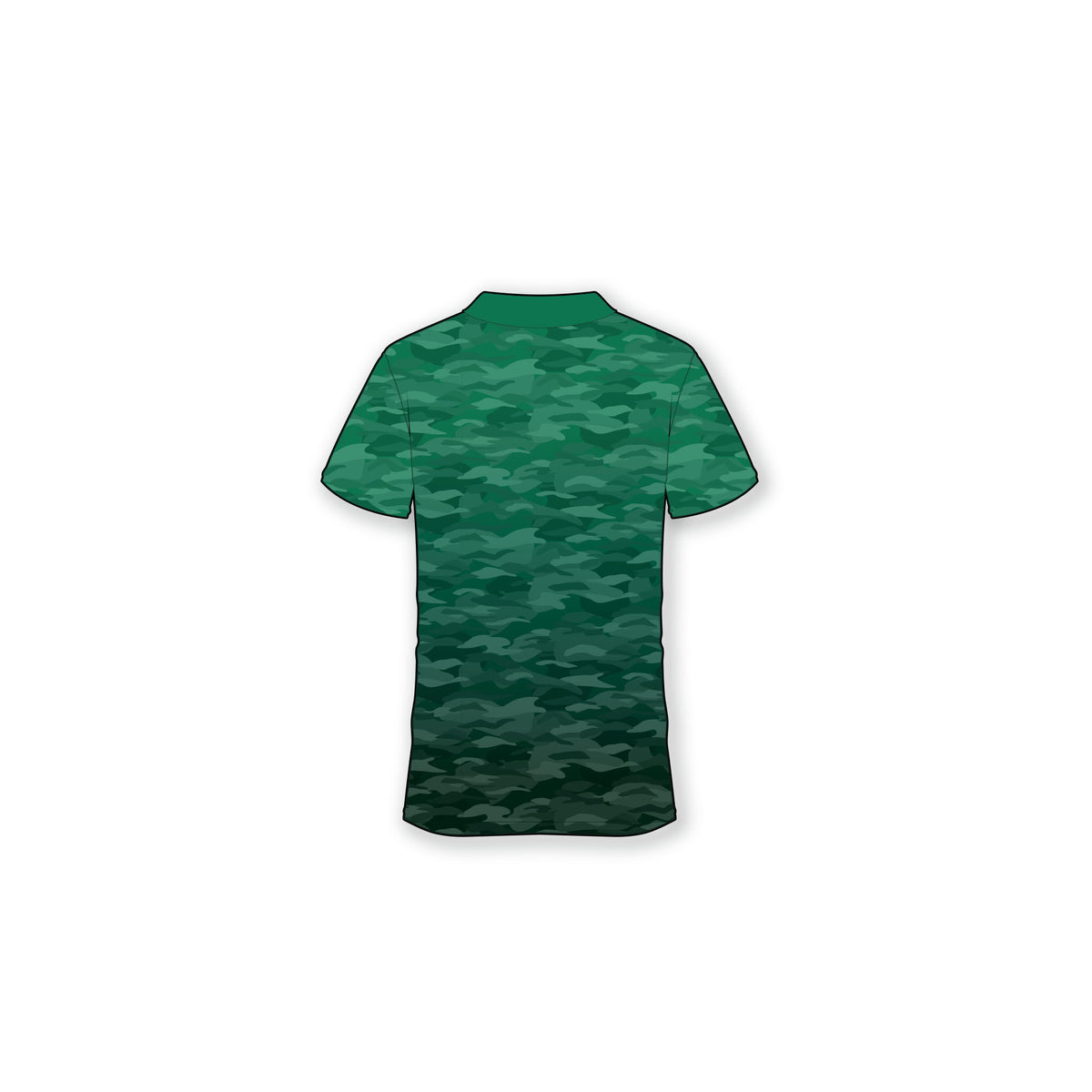 Tulane Camo Polo Green