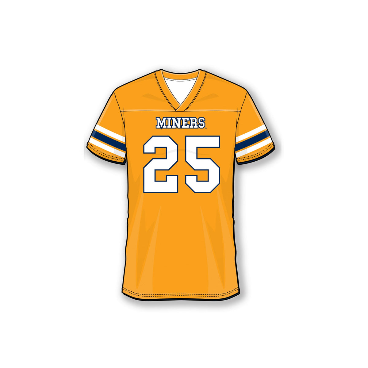 UTEP Player NIL Replica Orange Football Jersey