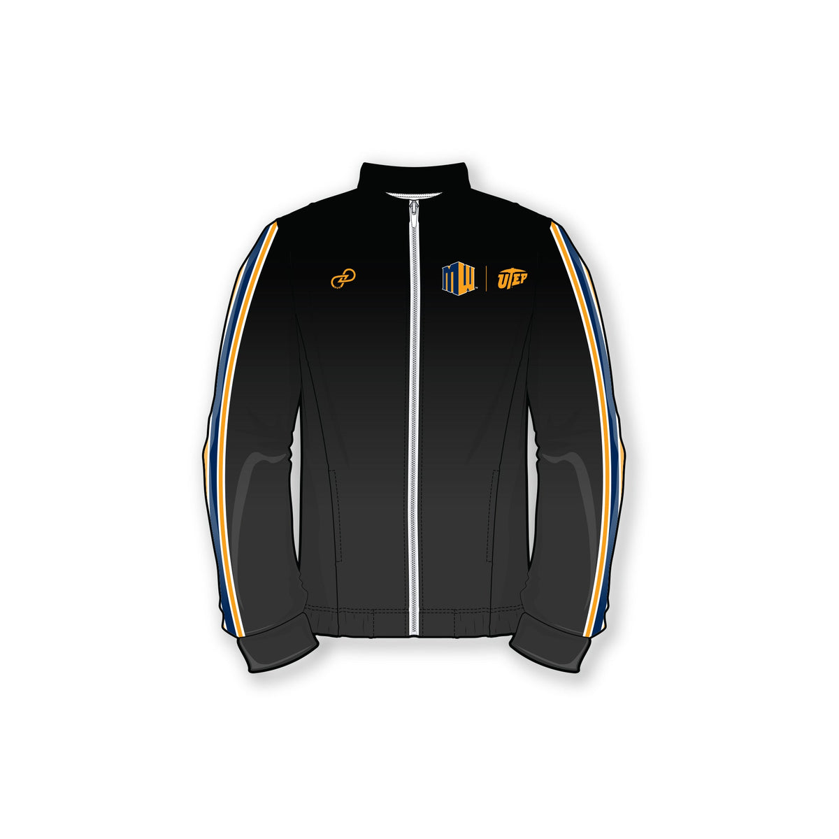 Mountain West UTEP Black Gradient Jacket