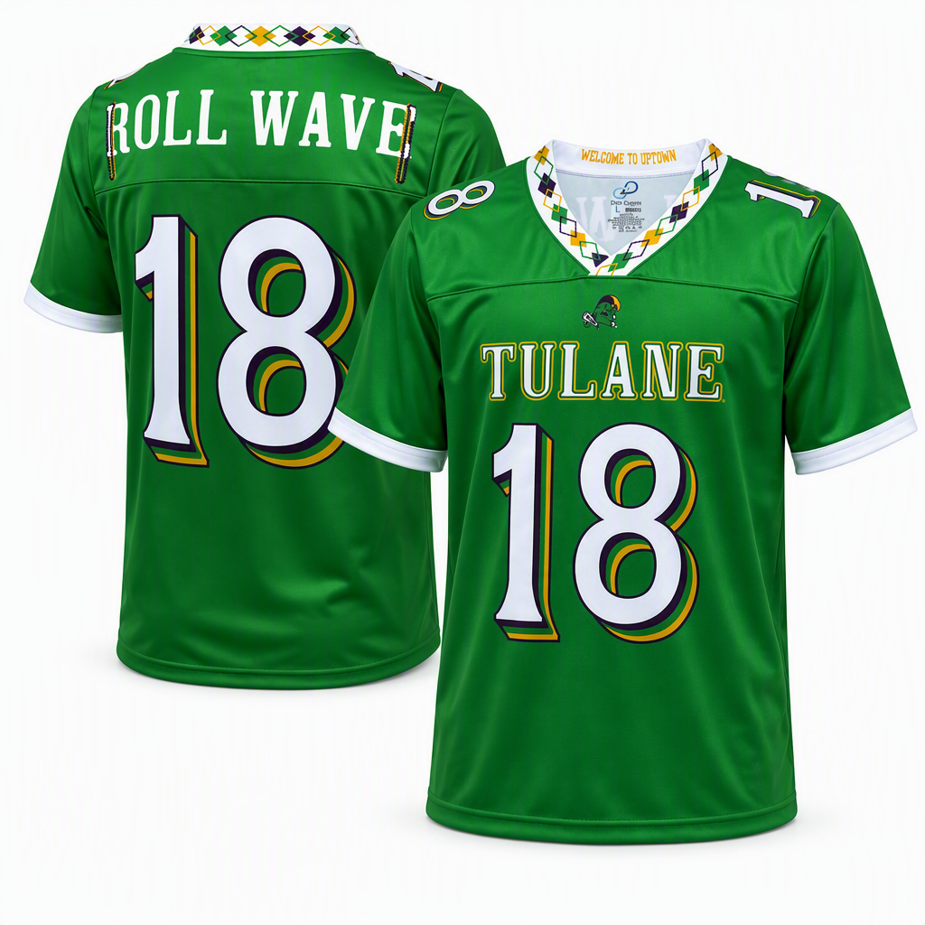 Tulane Mardi Gras Replica Jersey | Officially Licensed