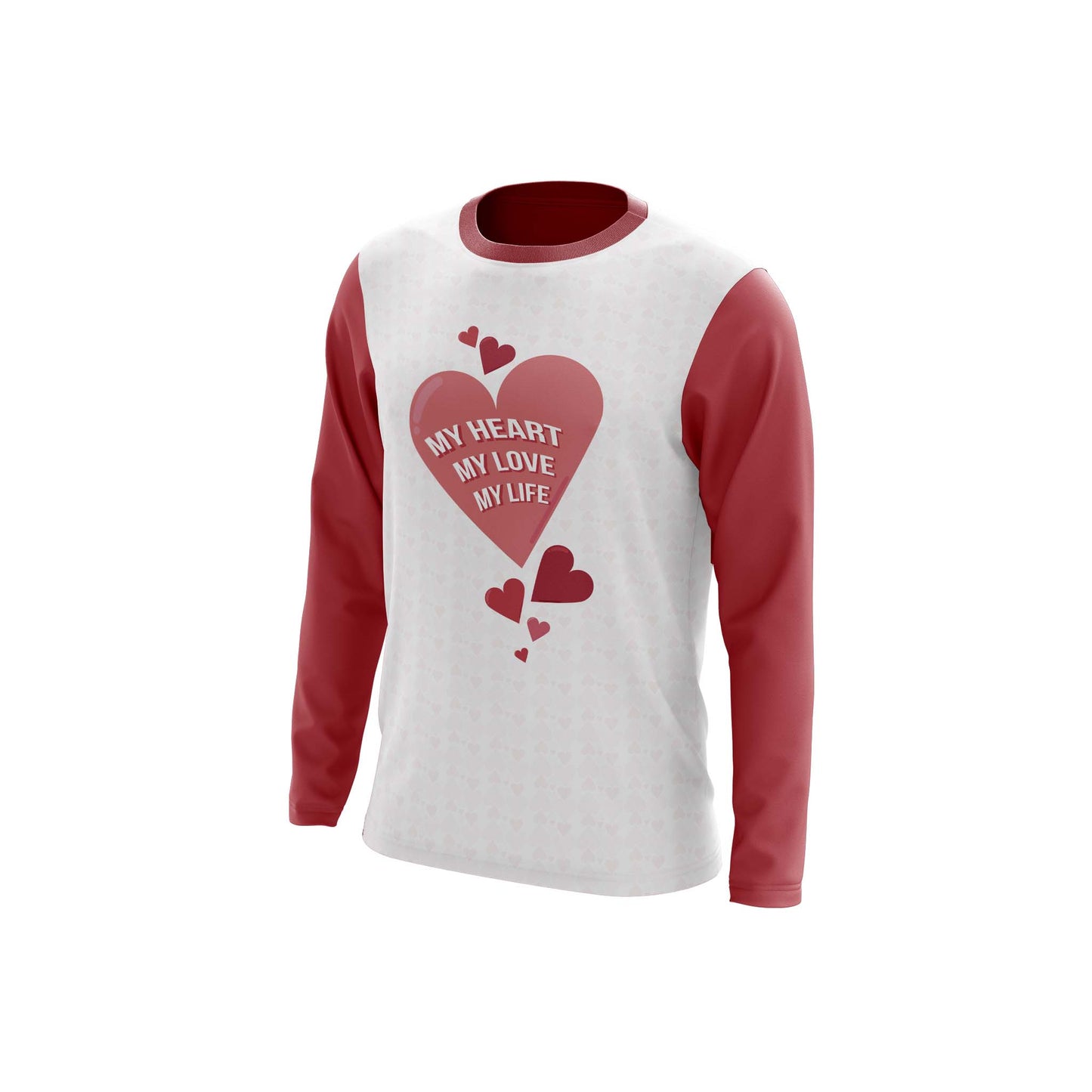 Valentine's Day Adult Long Sleeve T